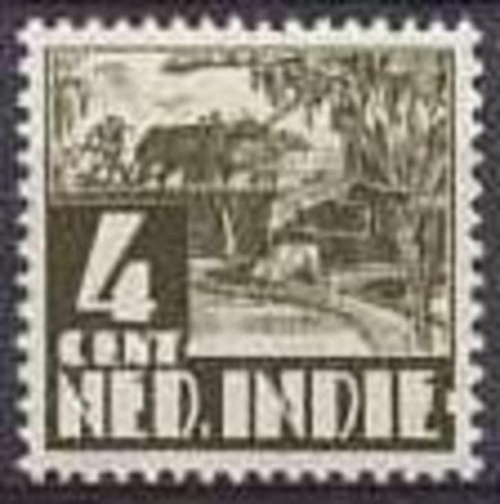 Ned-Indie NVPH nr 250 postfris Koningin Wilhelmina 1939, Postzegels en Munten, Postzegels | Nederlands-Indië en Nieuw-Guinea, Postfris