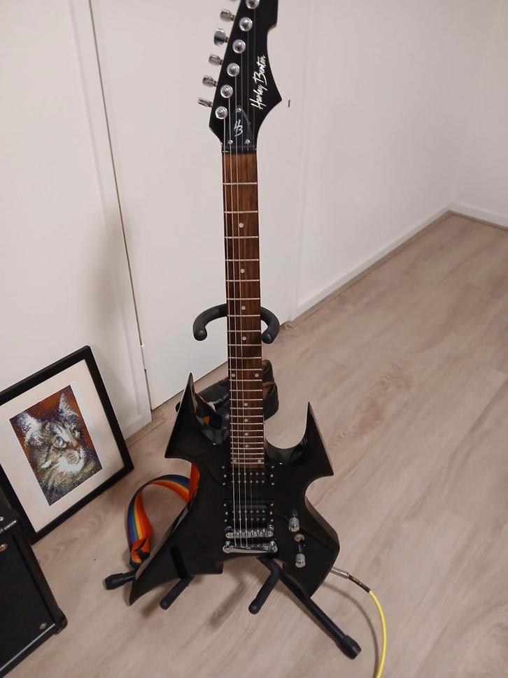 Harley benton bs 20, Muziek en Instrumenten, Snaarinstrumenten | Gitaren | Elektrisch, Zo goed als nieuw, Solid body, Overige merken