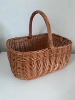 Rotan rieten picknickmand, Hobby en Vrije tijd, Picknickmanden, Ophalen of Verzenden, Nieuw, Zonder inhoud