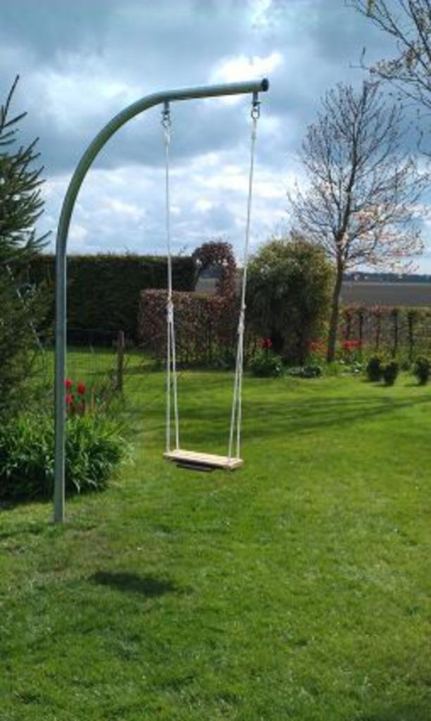 boogschommel paalschommel design schommel schommelpaal, Kinderen en Baby's, Speelgoed | Buiten | Speeltoestellen, Nieuw, Schommel