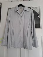 Satijnen blouse, Ophalen of Verzenden, Zo goed als nieuw, Maat 38/40 (M), Grijs