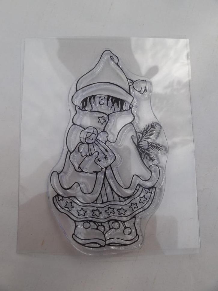 stempel marianne  design snoesje kerst HM9412, Hobby en Vrije tijd, Stempelen, Zo goed als nieuw, Clearstamp, Ophalen of Verzenden