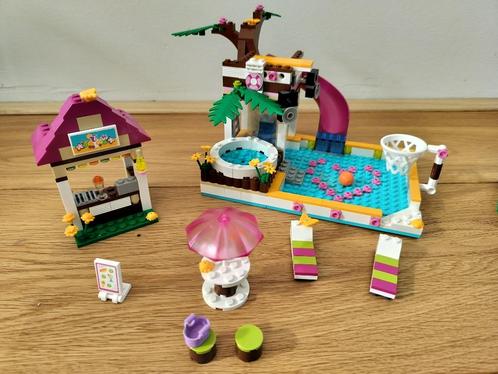 41008 lego friends Heartlake zwembad, Kinderen en Baby's, Speelgoed | Duplo en Lego, Gebruikt, Lego, Complete set, Ophalen of Verzenden