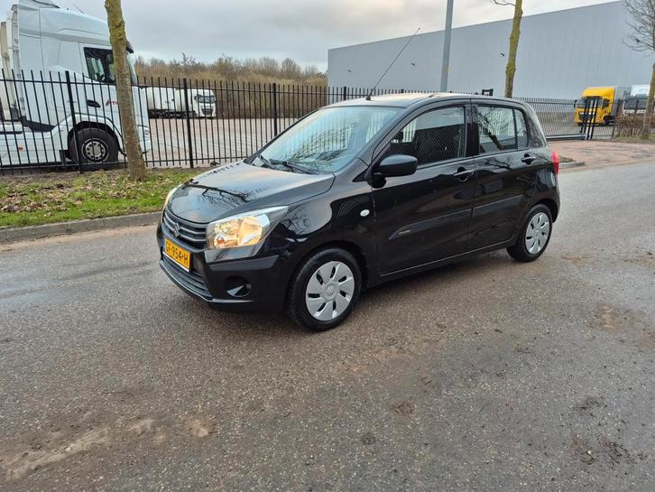 Suzuki Celerio 1.0 Dualjet 50KW 2015 Zwart NIEUWE APK!!!!, Auto's, Suzuki, Particulier, Celerio, ABS, Airconditioning, Bluetooth
