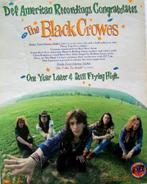 BLACK CROWES 1991 Advertentie SHAKE YOUR MONEY MAKER, Gebruikt, Ophalen of Verzenden, 12 inch, Poprock