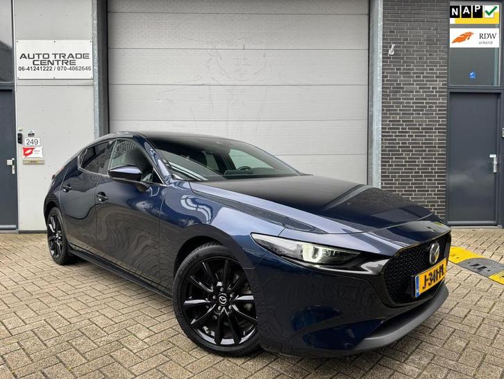 Mazda 3 2.0 e-SkyActiv-X M Hybrid 180 Luxury [HUD|Memory|Sto, Auto's, Mazda, Bedrijf, Te koop, ABS, Achteruitrijcamera, Adaptive Cruise Control