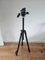 Manfrotto 055XDB statief + 804RC2 kop, Audio, Tv en Foto, Fotografie | Statieven en Balhoofden, Ophalen of Verzenden, Zo goed als nieuw