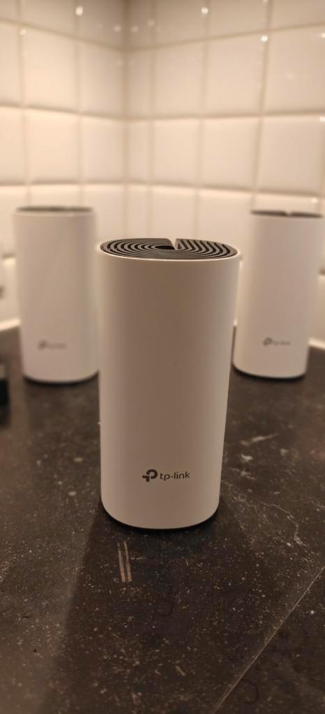 3x TP-LINK Deco M4R Wifi Boosters - ZGAN, Computers en Software, Routers en Modems, Zo goed als nieuw, Router, Ophalen of Verzenden