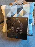 Logitech Pro X headset, Bedraad, Ophalen of Verzenden, Zo goed als nieuw, Volumeregelaar