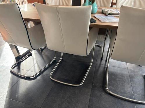 Bert Plantagie Jones eetkamerstoelen gebruikt, Huis en Inrichting, Stoelen, Gebruikt, Vijf, Zes of meer stoelen, Leer, Ophalen