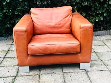 Leren loungestoel MOLINARI beschikbaar voor biedingen