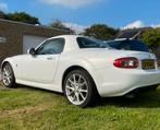 Mazda MX-5 2.0 Wit (6 versnellingen en Bilstein), Auto's, 13 km/l, Achterwielaandrijving, Zwart, 4 cilinders