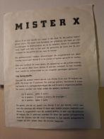 Mister X. gezelschapsspel, Ophalen, Gebruikt
