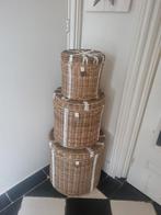 Riviera Maison Ronde Mandenset - 3 Stuks, Ophalen, Overige materialen, Minder dan 50 cm, Minder dan 50 cm