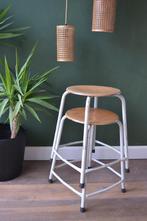 Stoere werkkrukken BLOSSOM BROCANTE, Ophalen of Verzenden, Gebruikt, Hout