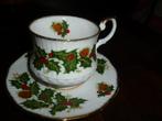 kerstverzameling Engelse kop + schotels hulst etc afbeelding, Diversen, Kerst, Ophalen of Verzenden, Nieuw