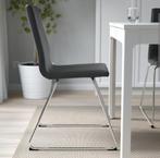 Zeer nette eetkamerstoelen - onbeschadigd, Huis en Inrichting, Stoelen, Ophalen, Drie, Zwart, Leer