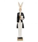 Haas clayre en eef 32 cm, Diversen, Pasen, Ophalen of Verzenden