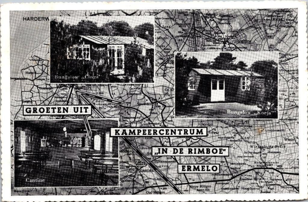 Ermelo - Kampeercentrum In de Rimboe, Verzenden, 1960 tot 1980, Ongelopen, Gelderland