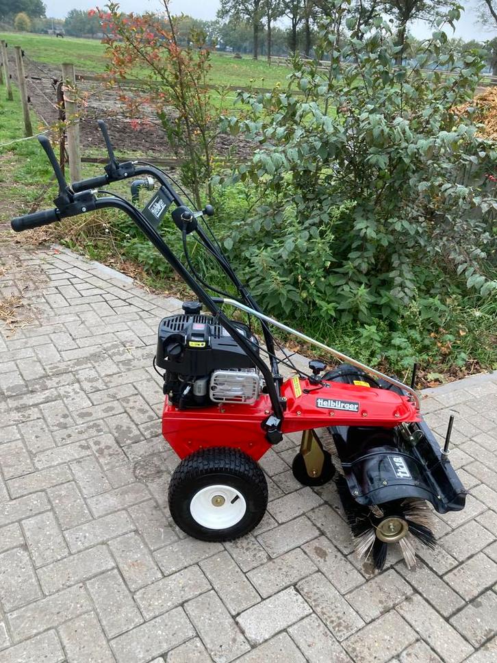 Tielbürger TK18 veegmachine, Tuin en Terras, Veegmachines, Gebruikt, Ophalen