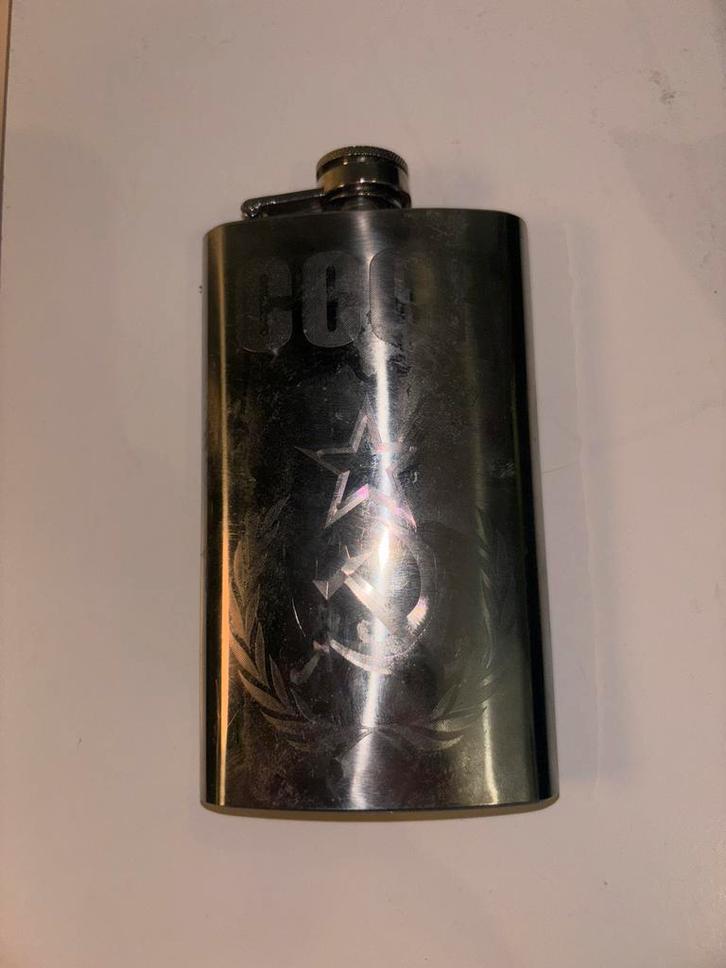 Vintage CCCP Sovjet Buidelfles, Verzamelen, Overige Verzamelen, Gebruikt, Verzenden