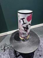 Leuke New York Tafellamp, Ophalen, Zo goed als nieuw, Metaal, Minder dan 50 cm