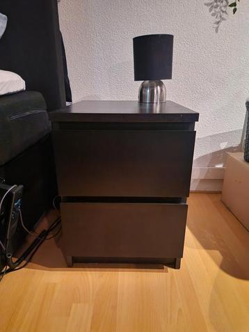 2x IKEA Malm Nachtkastjes 40x55cm beschikbaar voor biedingen