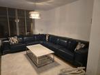 Luxe kalfslederen bank met elektrische relaxfuncties, Huis en Inrichting, Banken | Bankstellen, 100 tot 125 cm, Hoekbank, 300 cm of meer