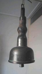 Vintage Tafel/ scheeps/ schoolbel koper/ hout, Ophalen of Verzenden, Zo goed als nieuw, Hout, Minder dan 50 cm