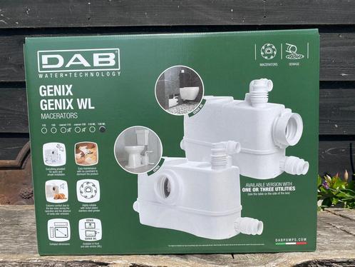 Wc Broyeur Genix WL 130, Doe-het-zelf en Verbouw, Sanitair, Nieuw, Toilet, Ophalen of Verzenden