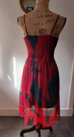 Chiffon Jurk - Maat S/M, Ophalen of Verzenden, Zo goed als nieuw, Knielengte, Maat 36 (S)