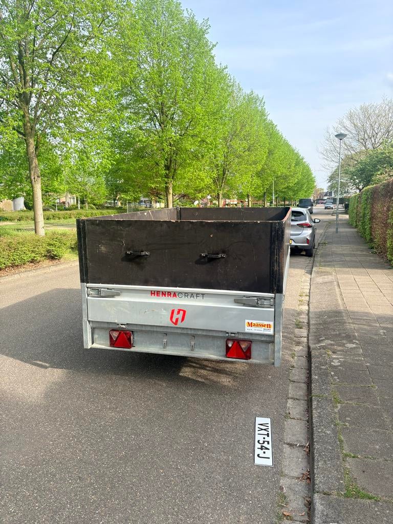 Henra Craft Aanhangwagen met extra schotten, Ophalen of Verzenden, Zo goed als nieuw