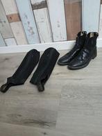 Epplejeck schoenen maat 38 + Fouganza chaps, Ophalen of Verzenden, Gebruikt, Overige soorten, Schoeisel