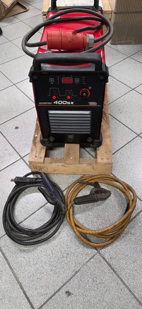 Lincoln Invertec 400SX Lasmachine - Perfect Werkend, Ophalen of Verzenden, Gebruikt, Inverter