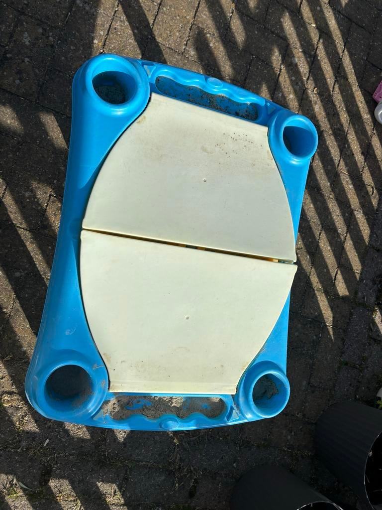 Zandtafel met deksel, Ophalen, Gebruikt