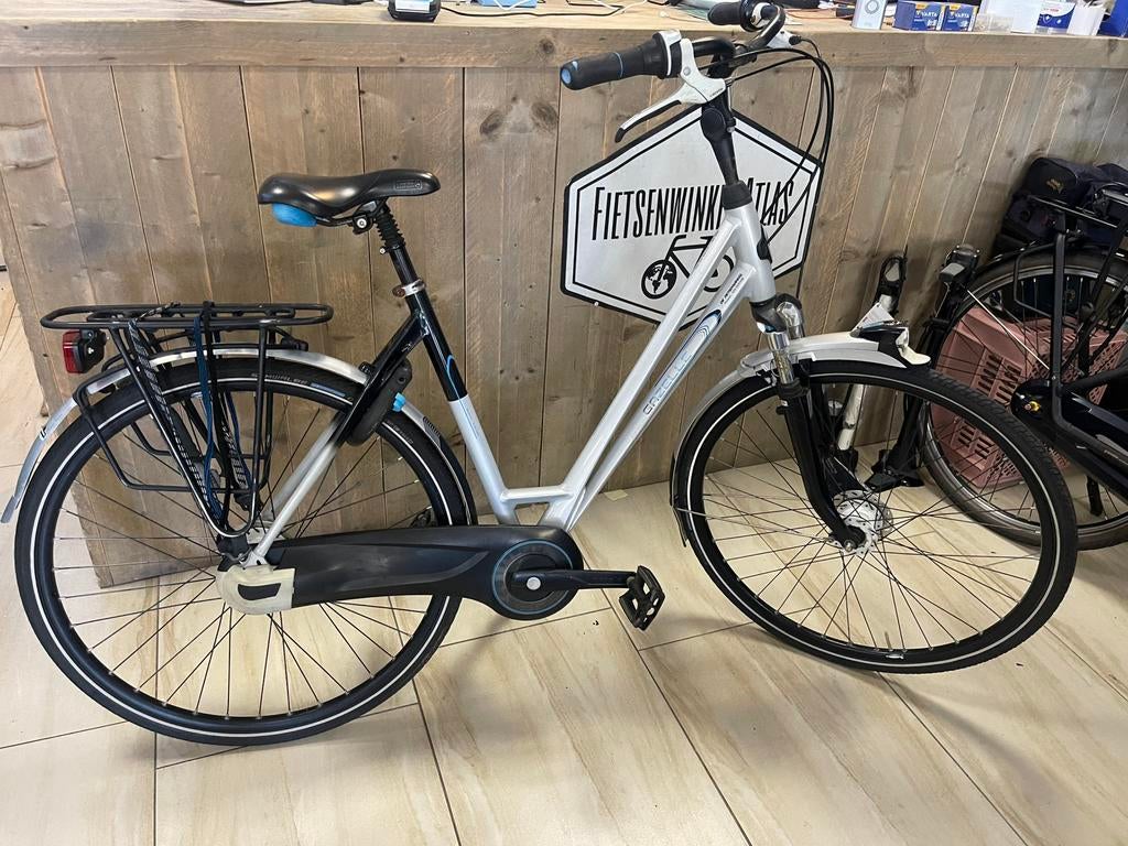 Gazelle eclips 28 inch 8V framemaat 53 cm, Fietsen en Brommers, Fietsen | Dames | Damesfietsen, Ophalen, 53 tot 56 cm, Versnellingen