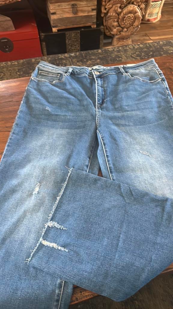 MS mode jeans 50, Kleding | Heren, Grote Maten, Ophalen of Verzenden, Zo goed als nieuw