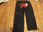 nieuwe zwarte wrldwide cargo broek mt xl = 52 FSBN, Maat 52/54 (L), Zwart, Nieuw, Ophalen of Verzenden