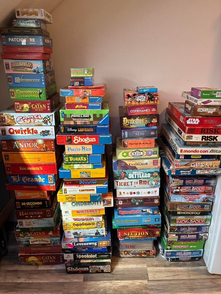Bordspellen uitverkoop, Ophalen of Verzenden, Zo goed als nieuw