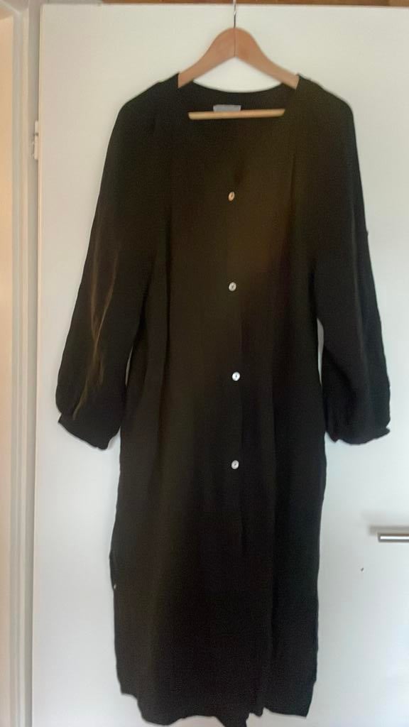 Gina jurk xl zwart, Zwart, Maat 46/48 (XL) of groter, Ophalen of Verzenden, Zo goed als nieuw