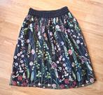 Geborduurde bloemen rok, Ophalen, Boutique in Italië, Zwart, Maat 42/44 (L)