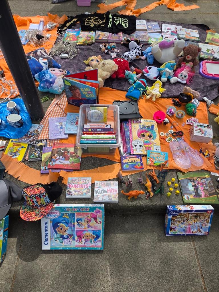 Rommelmarkt spullen, Diversen, Rommelmarktspullen, Ophalen