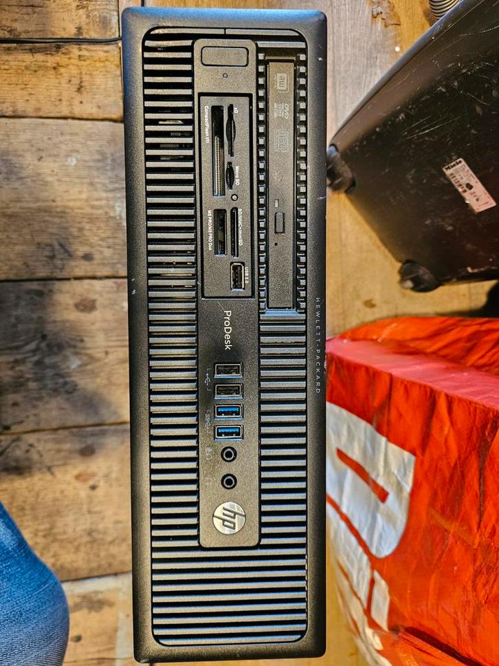 HP ProDesk Stille Desktop Computer, Computers en Software, Desktop Pc's, Gebruikt, HDD, 8 GB, Ophalen of Verzenden