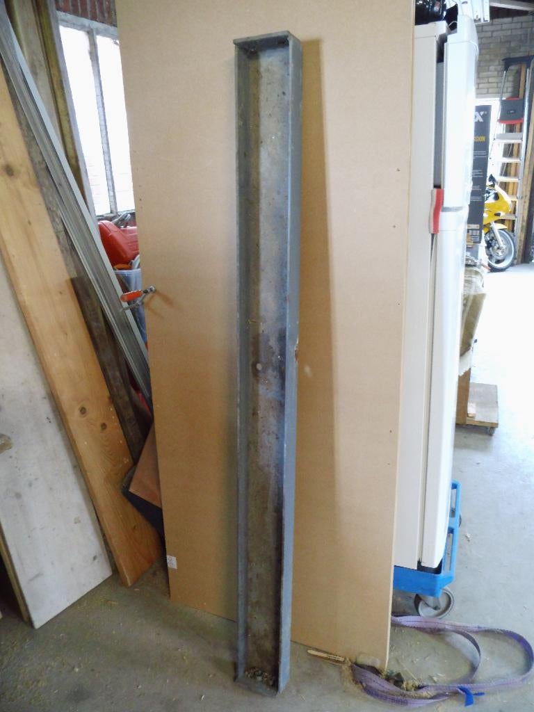 stalen latei u balk, Doe-het-zelf en Verbouw, Ophalen, Gebruikt, IJzer