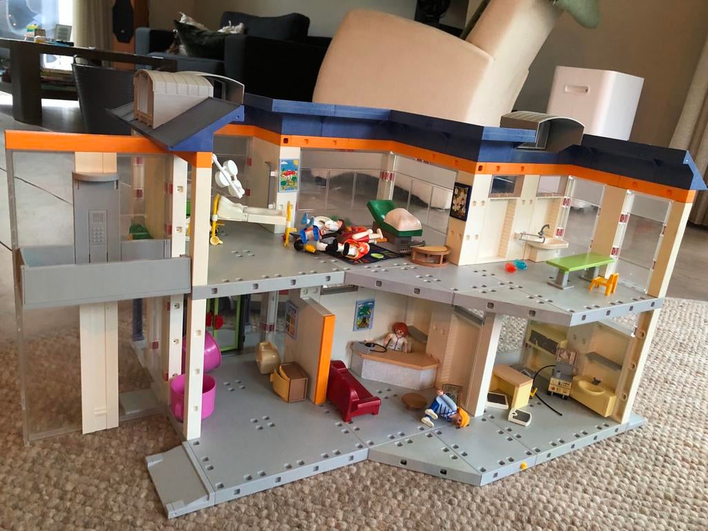 Playmobil Ziekenhuis - Goede Staat, Ophalen of Verzenden, Gebruikt, Complete set