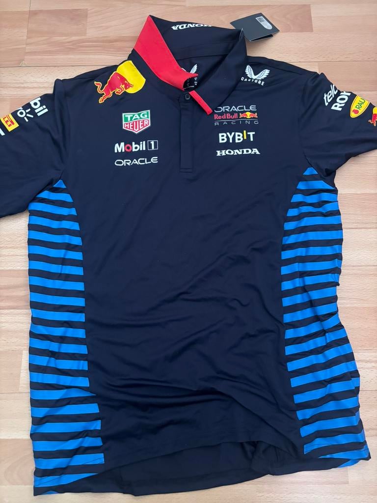 Red bull motorsport polo maat XL, Ophalen of Verzenden, Nieuw, Maat 56/58 (XL), Blauw