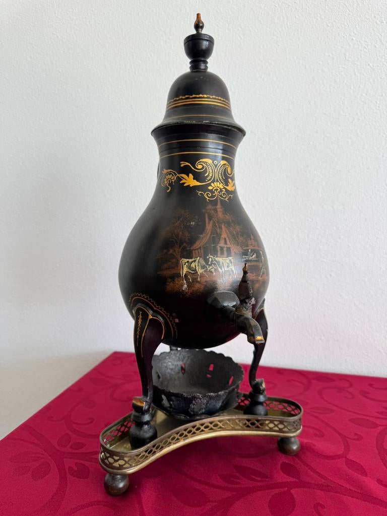 Kraantjeskan in Biedermeier stijl uit Groningen, Ophalen of Verzenden