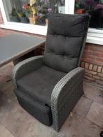 2 verstelbare tuinstoelen met tafel, Tuin en Terras, Ophalen, Gebruikt, Kunststof