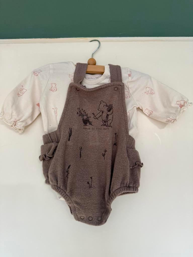 Winnie the Pooh setje maat 56, Ophalen of Verzenden, Zo goed als nieuw, Jongetje of Meisje, Setje