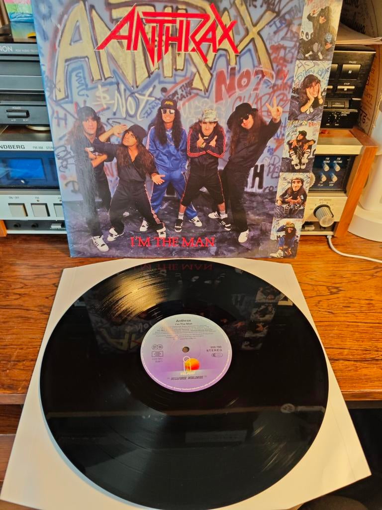 Anthrax - I'm The Man LP, Ophalen of Verzenden